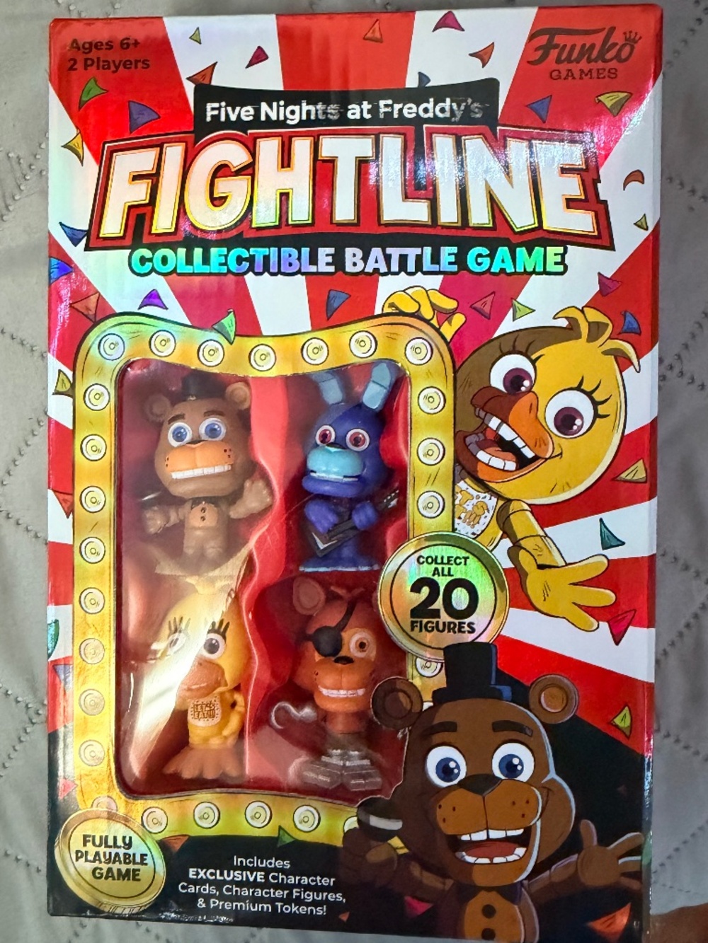 Funko Five Nights at Freddy's FightLine Premier Set Battle Game - NIB